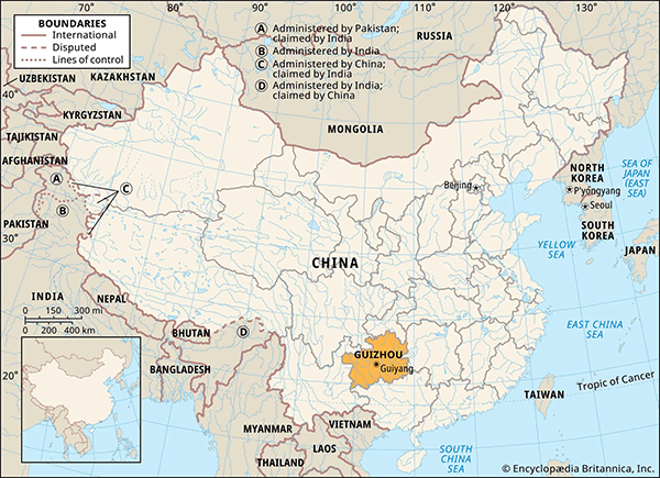 juzna-kina-Kuej-jang-mapa-s